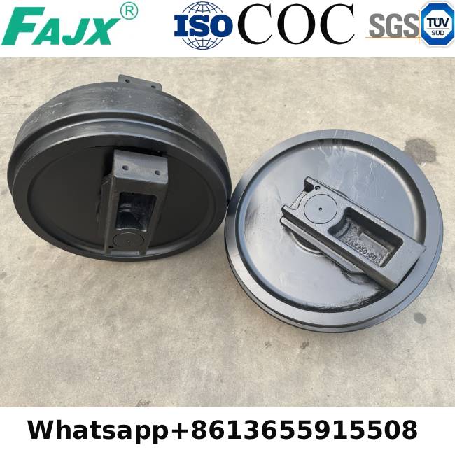 ZAX350 एक्काभेटरको आइडलर ह्वीलको लागि कुन सामग्री प्रयोग गरिन्छ?